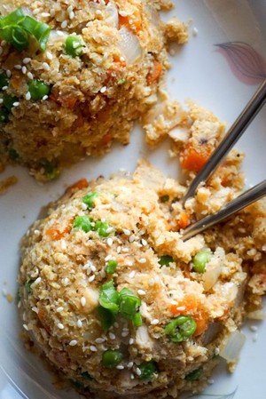 Cauliflower Fried Rice Recipes Cauliflower Fried Rice Carol Ciacco Ribarich Copy Me That