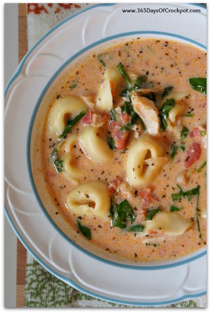 Instant Pot Creamy Tortellini, Spinach and Chicken Soup | Raman | Copy ...