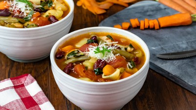 Instant Pot Minestrone Soup Olive Garden Copycat Kathy Lorenz