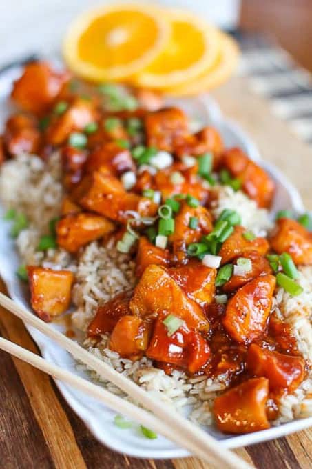 Minute Instant Pot Orange Chicken Kedi Copy Me That