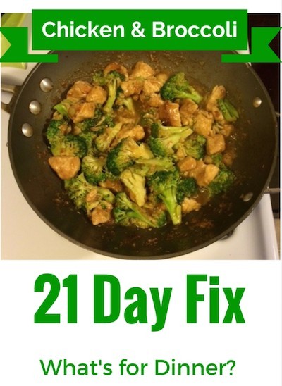 21 Day Fix Chicken And Broccoli Amanda Davis Copy Me That