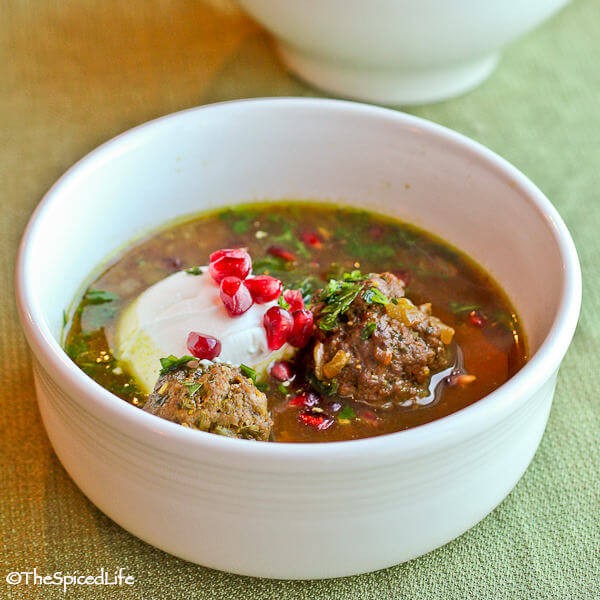 Ash-E Anar (Persian Pomegranate Soup with Meatballs) | Lydialove | Copy ...