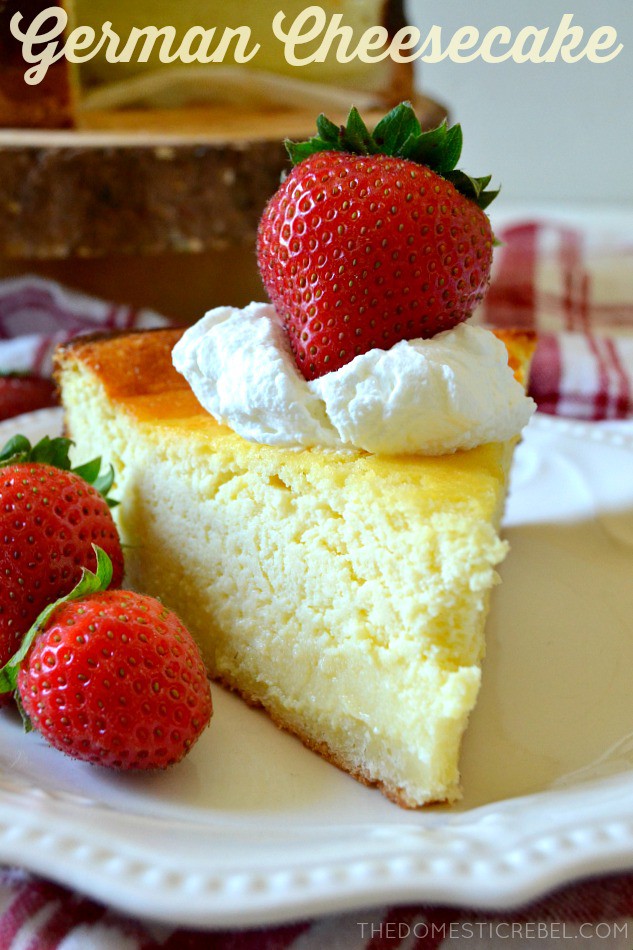 Authentic and Easy German Cheesecake (Käsekuchen) | River | Copy Me That