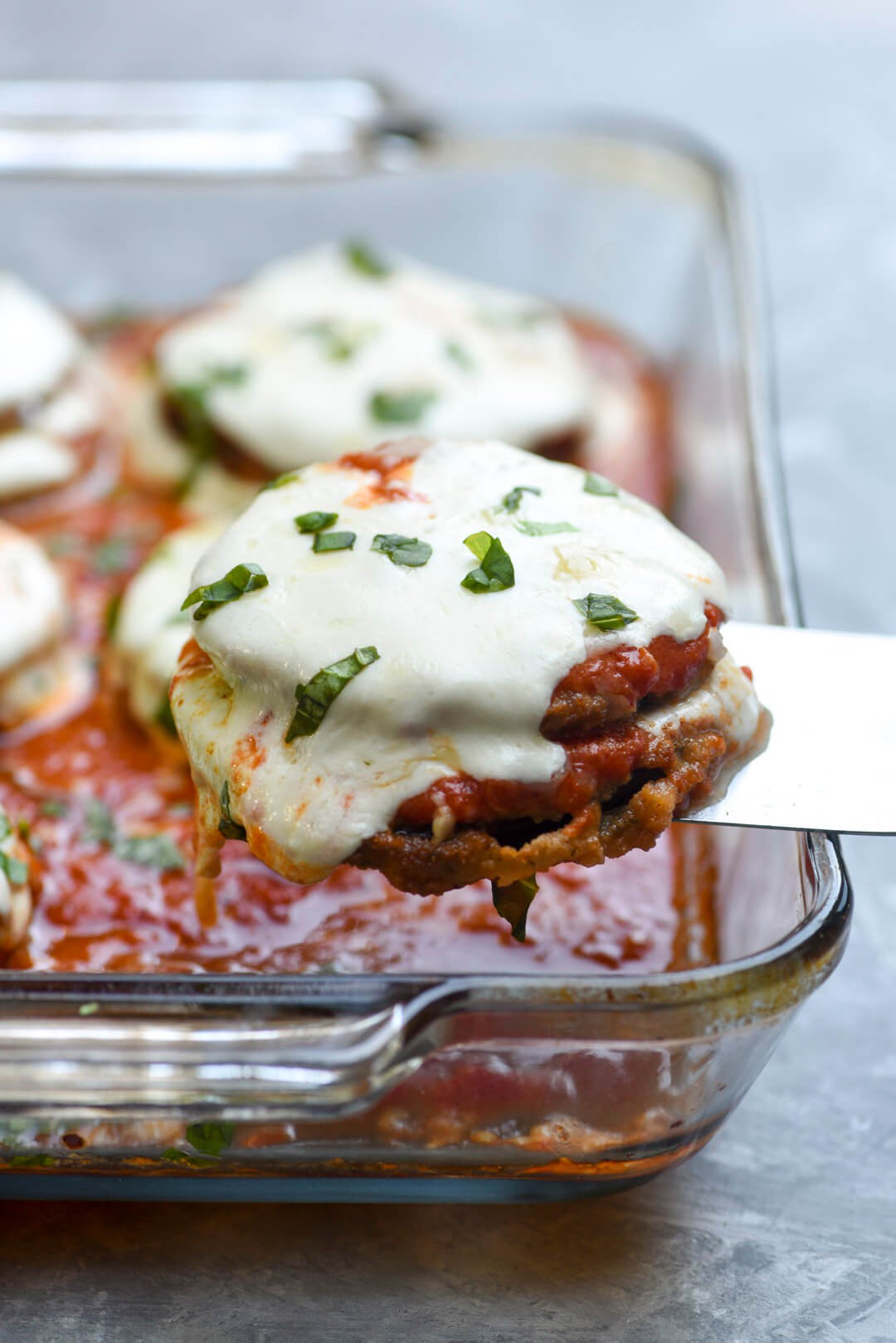 Baked Eggplant Parmesan Recipe (And Video!) | Cooknchic | Copy Me That