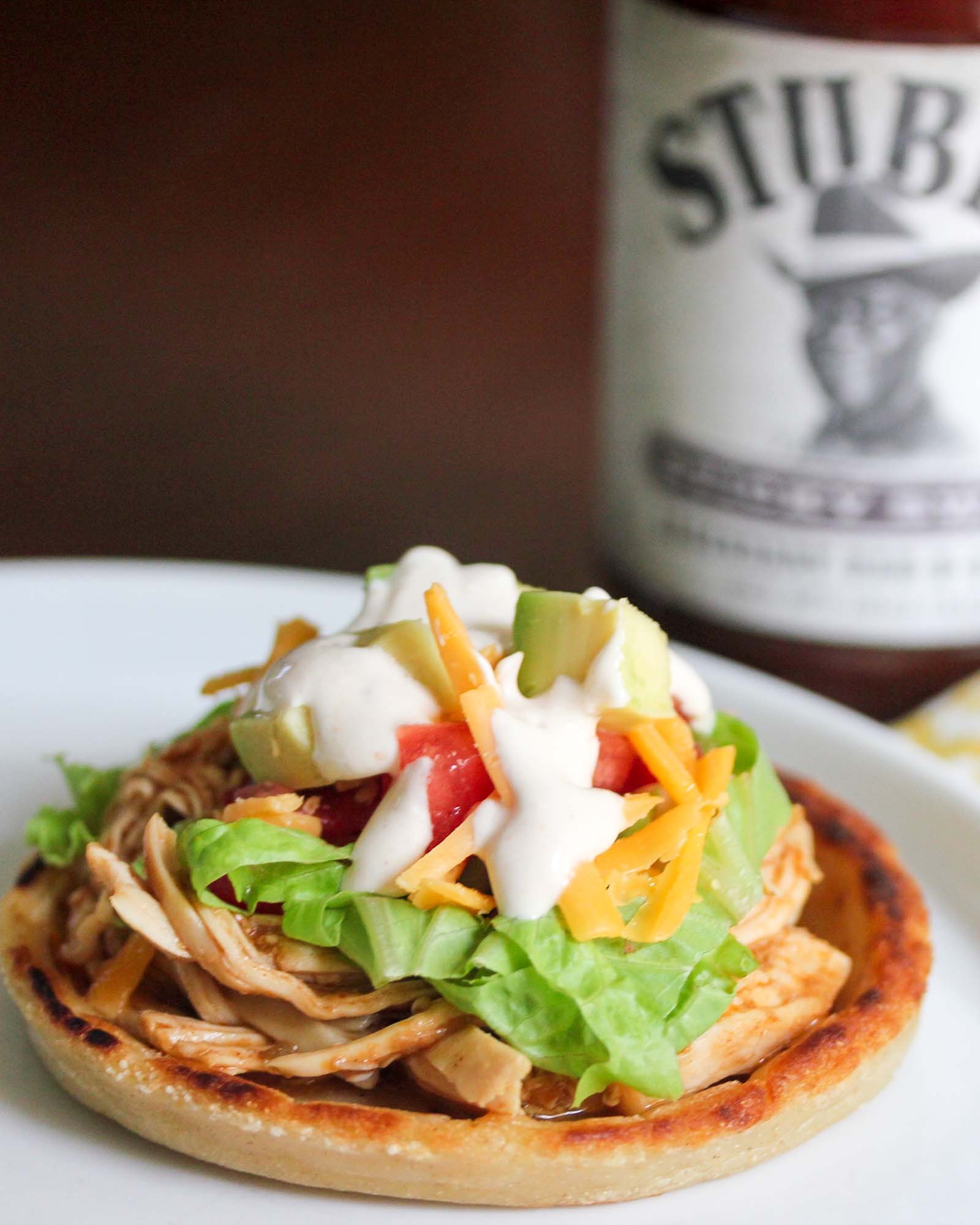 chicken sopes