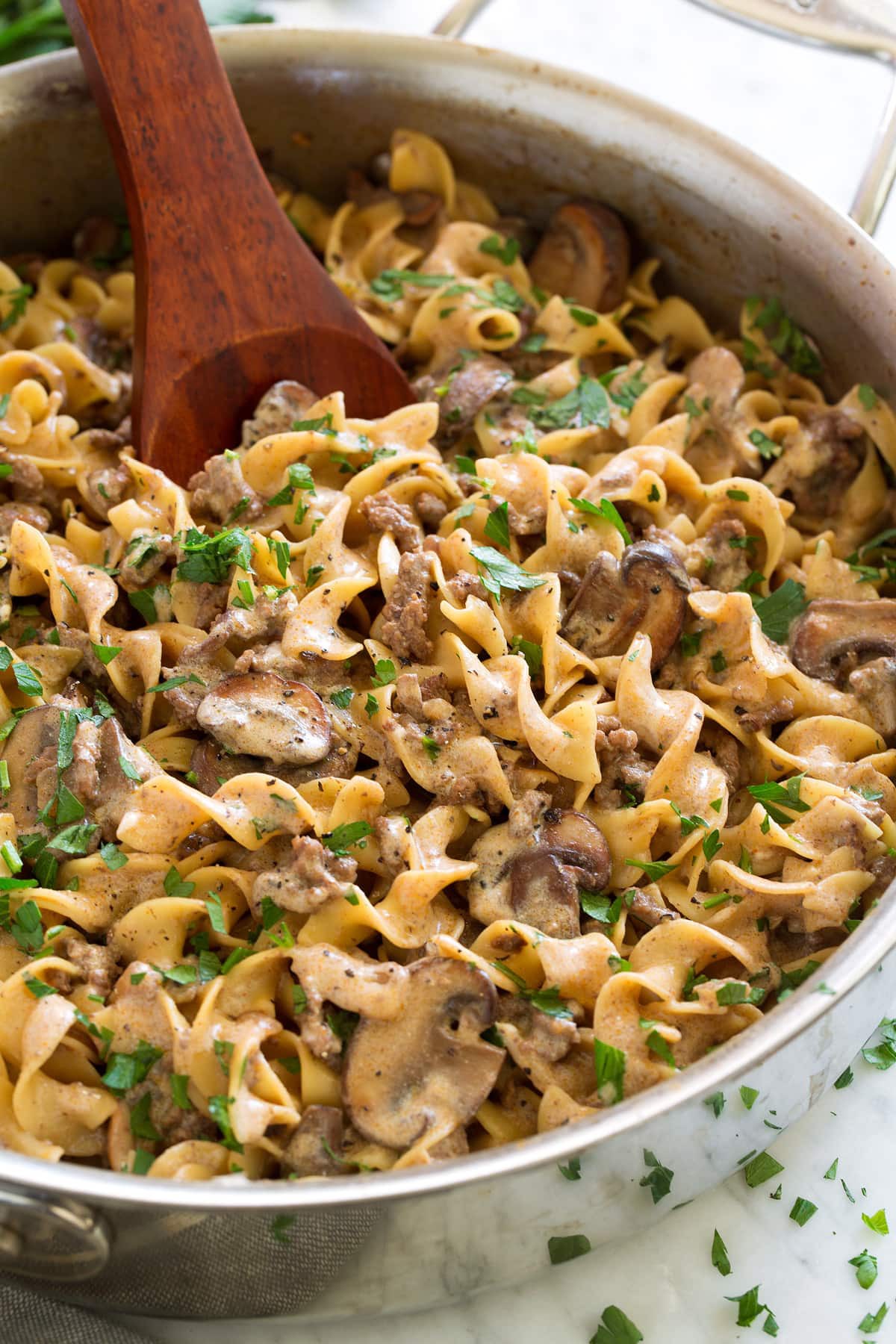 Beef Stroganoff Easy One Pot Recipe Shirleycarroll Copy Me That Hot 