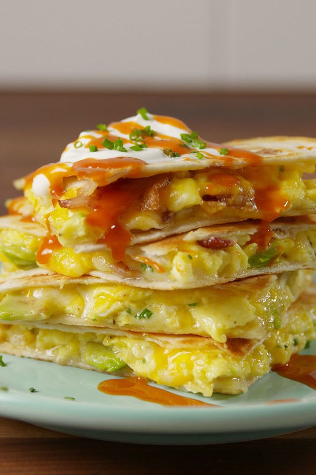 Best Loaded Breakfast Quesadillas | Char | Copy Me That