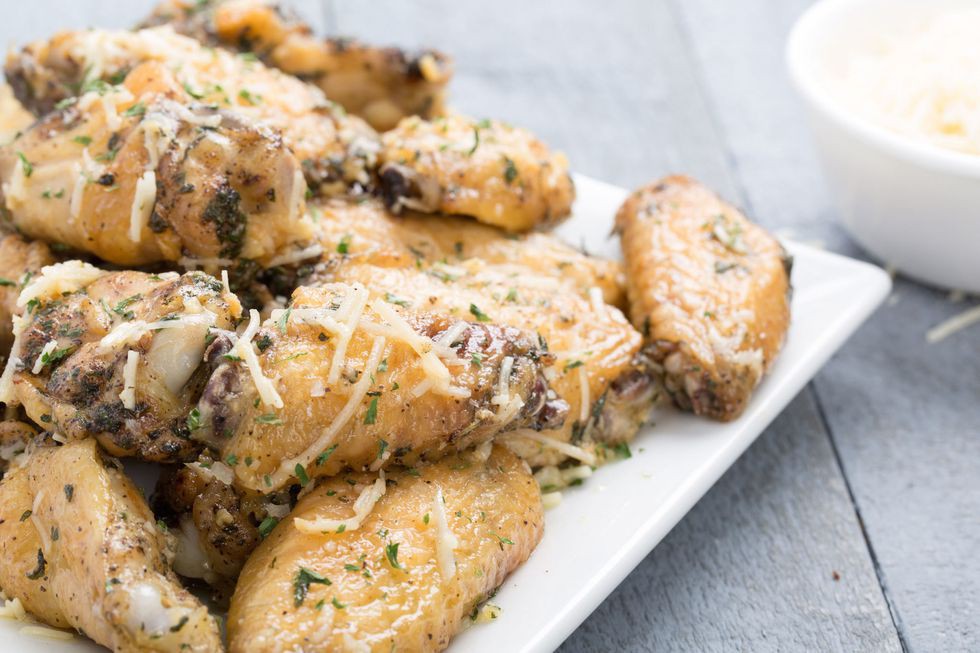 Best Slow-Cooker Parmesan-Garlic Chicken Wings ...