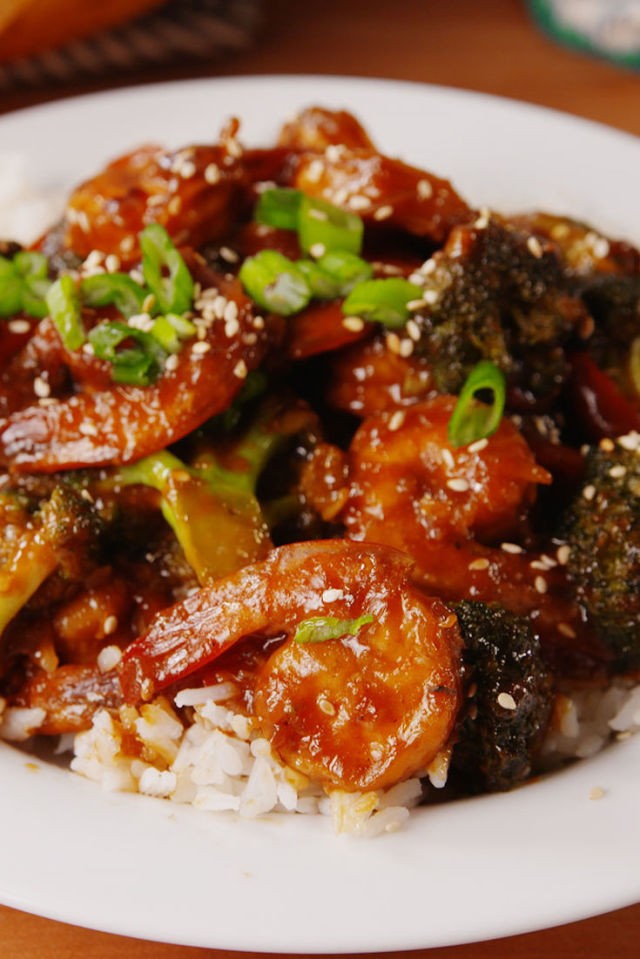 Best Mongolian Shrimp & Broccoli Recipe-How to Make Mongolian Shrimp ...