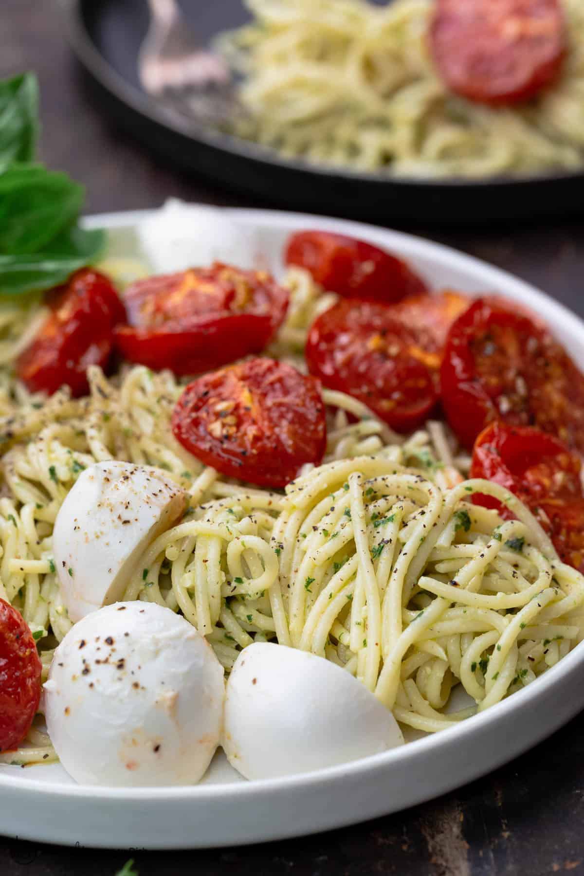 10-minute-pesto-pasta-kohler-food-and-wine-the-recipe-critic