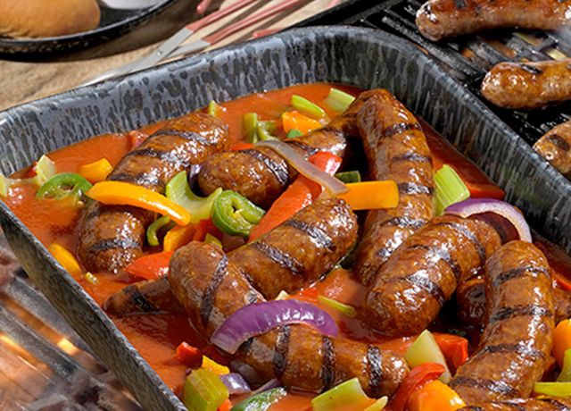 Johnsonville® Bloody Mary Brat Hot Tub, Recipes