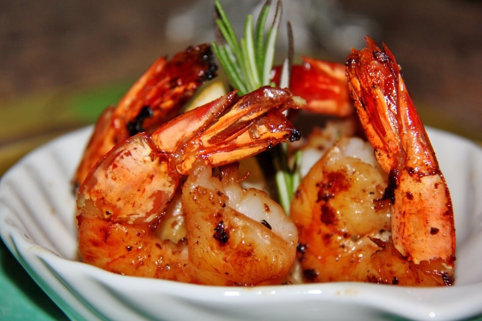 Bourbon Garlic & Ginger Shrimp Carrie Arquette Copy Me That