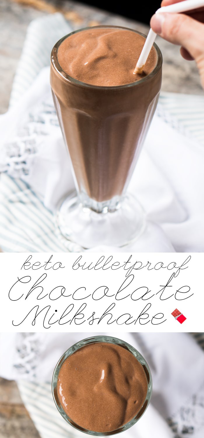 Breakfast Paleo & Keto Bulletproof Chocolate Milkshake | Katie Wheler ...