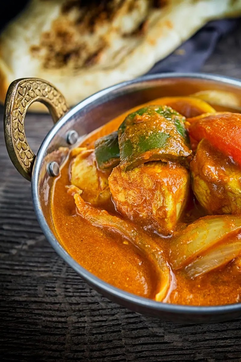 Chicken Balti a British Indian Curry - Krumpli
