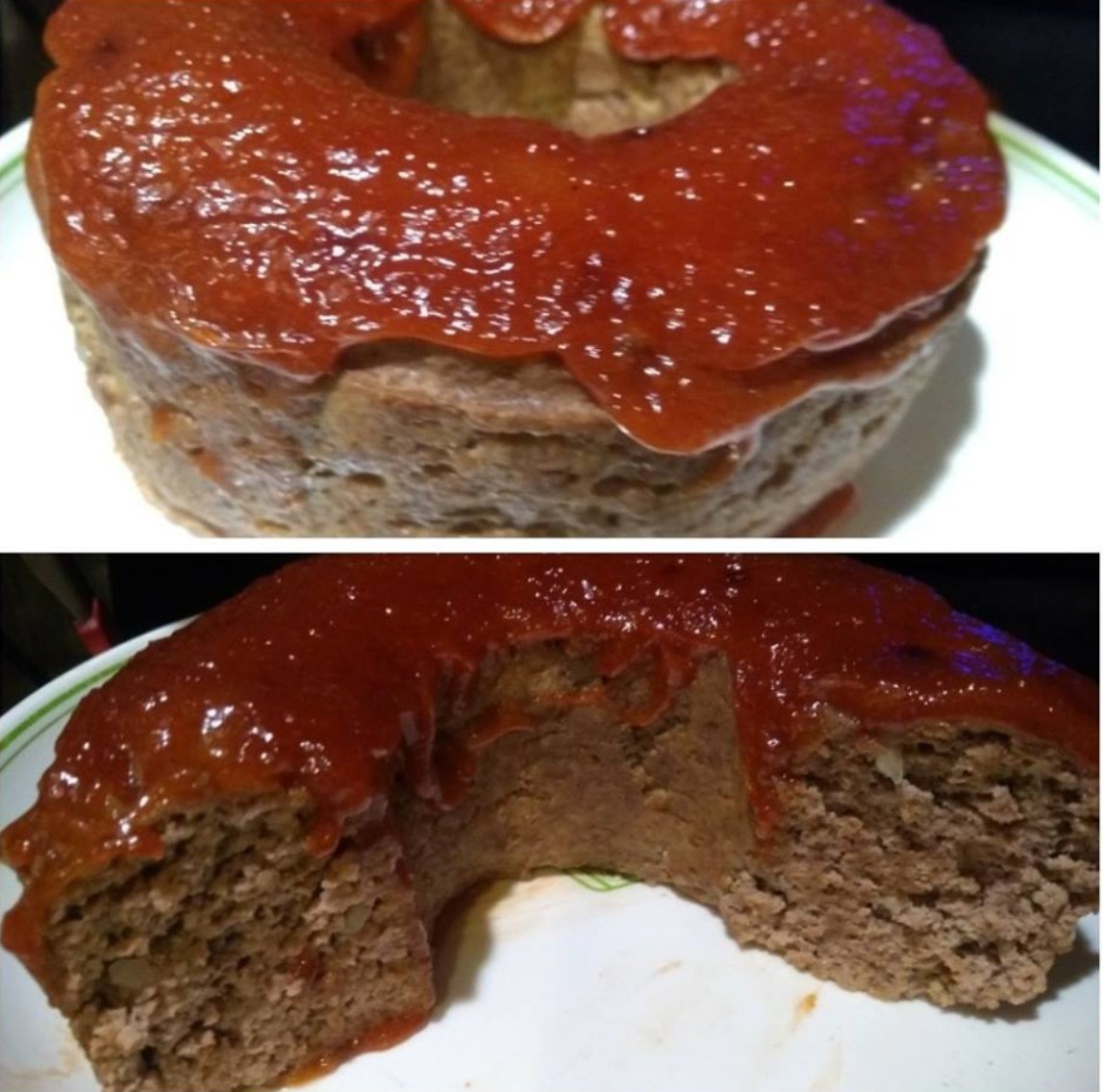 Bundt Pan Meatloaf - Ground Beef Bundt Pan Hamburger Recipe