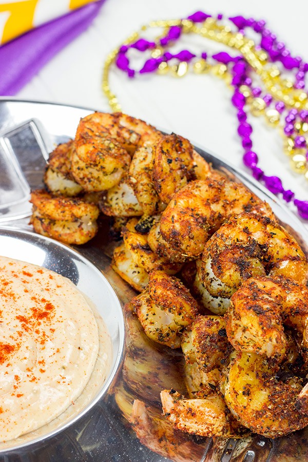 Cajun Grilled Shrimp with Spicy Dipping Sauce | Mickey | Copy Me That