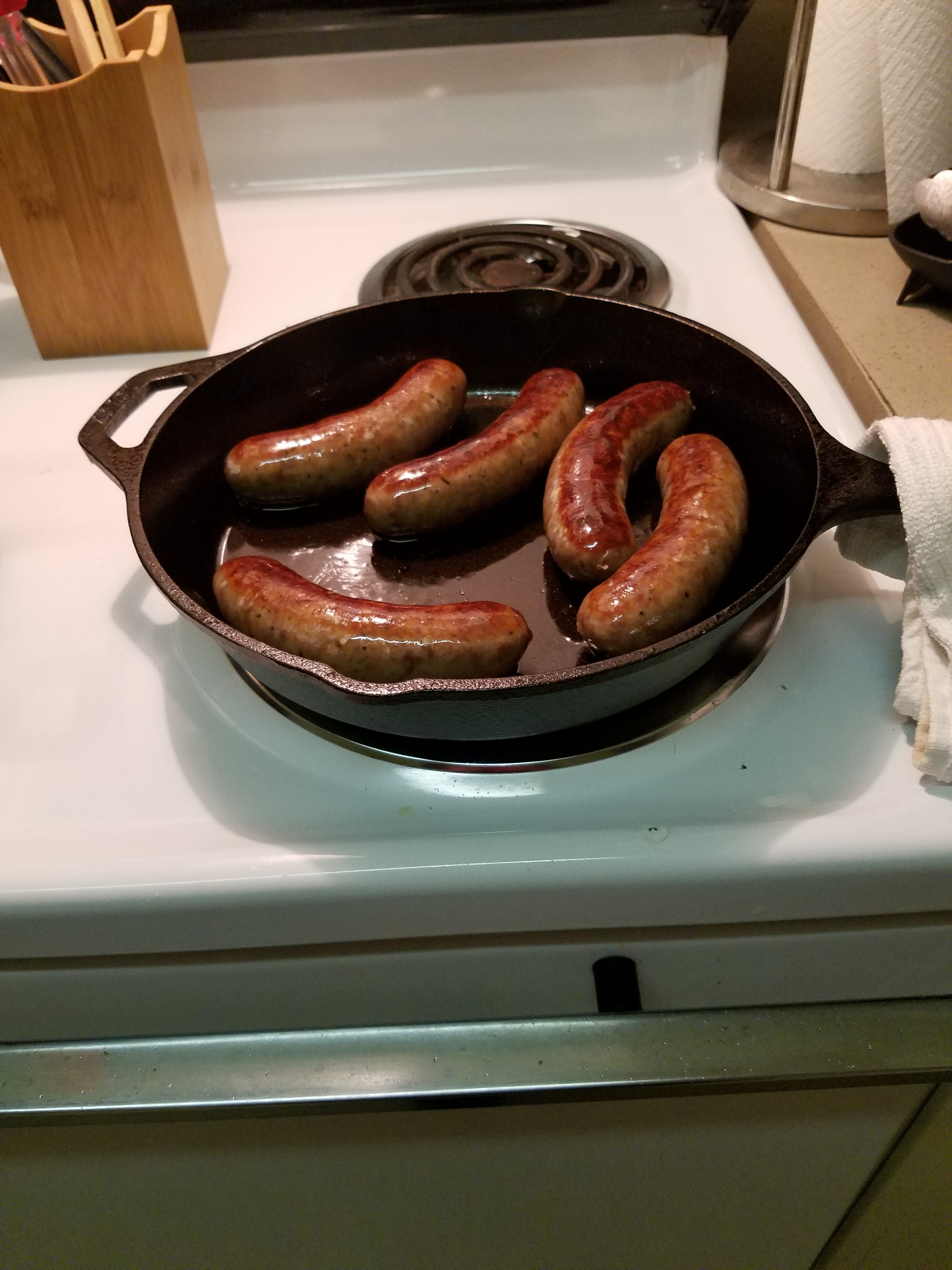 How To Cook Sausage In Cast Iron 