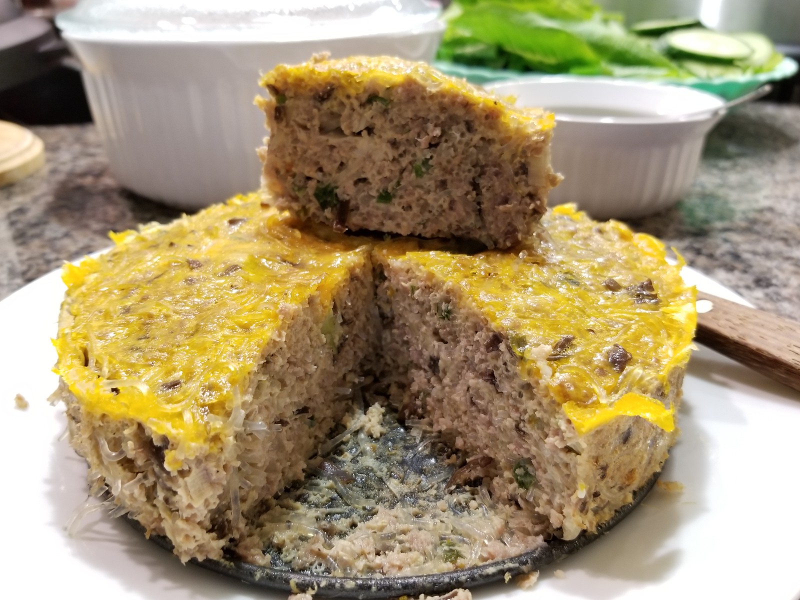 Ch Tr ng Instant Pot Viet Meatloaf