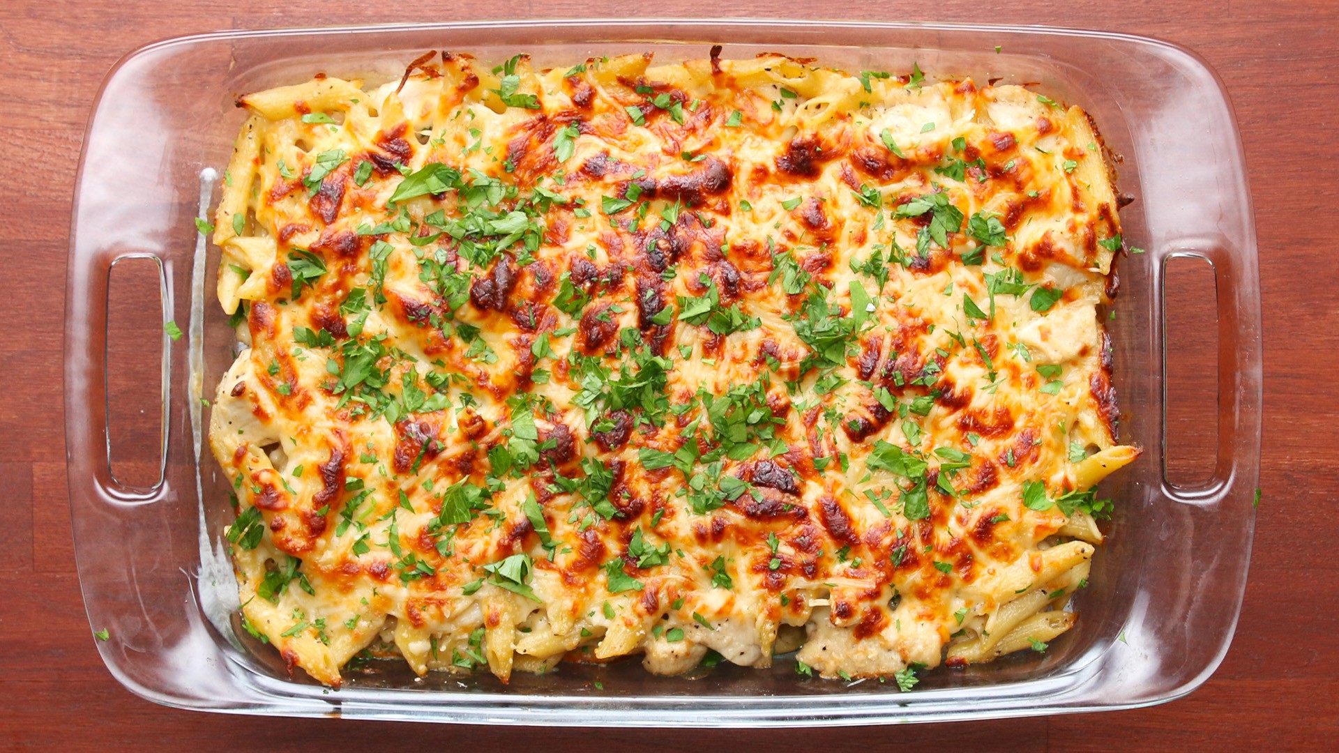 Cheesy Chicken Alfredo Pasta Bake Recipe By Tasty Sue Copy Me That