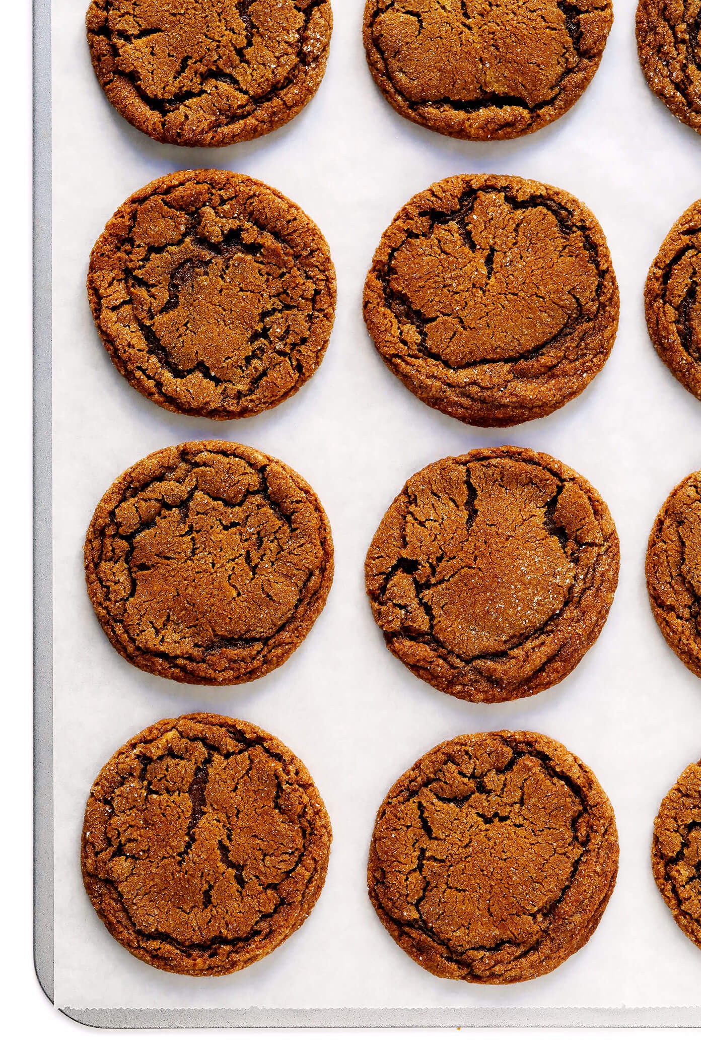 Chewy Ginger Molasses Cookies Snickerdoodle Copy Me That