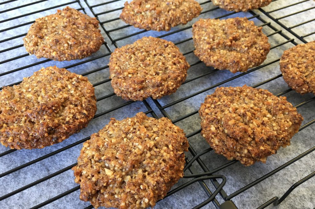 Chewy Keto Anzac Biscuits!