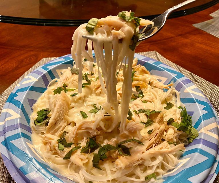 Chicken Healthy Noodle Alfredo Sofbal14 Copy Me That