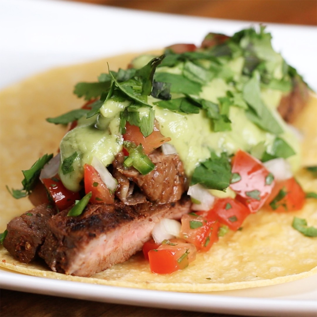 Chili Lime Steak Tacos Recipe By Tasty Ericw Copy Me That 
