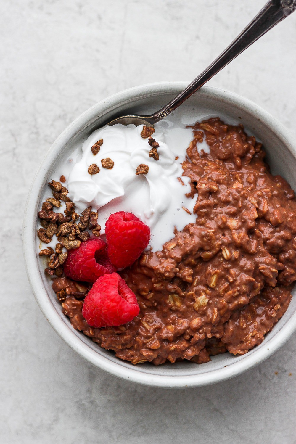 Chocolate Sea Salt Protein Oatmeal (29G Protein!) | SharonLee422 | Copy ...