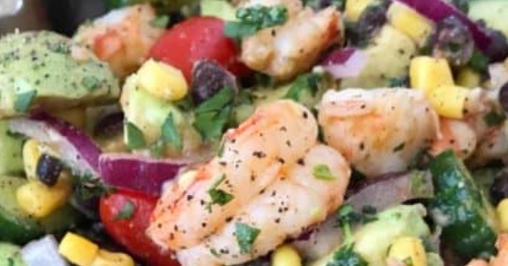 Cilantro Lime Shrimp And Avocado Salad Kimberley H Copy Me That