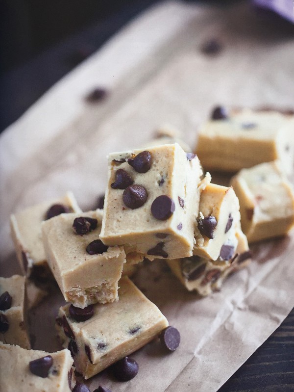 Image result for chocolate chip cookie dough fudge