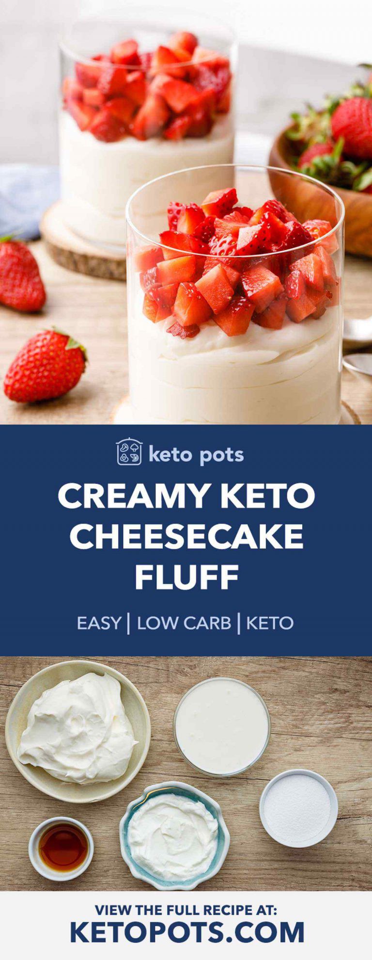 Creamy Keto Cheesecake Fluff (Quick and Easy Keto Dessert) | Anne ...