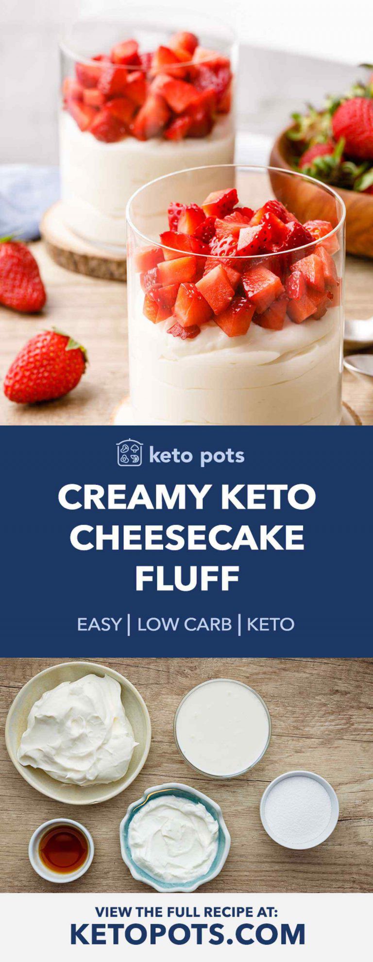 Creamy Keto Cheesecake Fluff (Quick and Easy Keto Dessert) | Anne ...