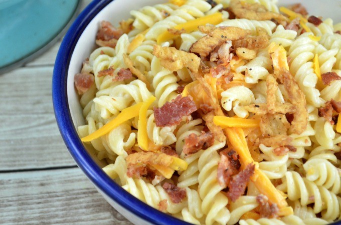 Creamy Bacon Cheddar Ranch Pasta Salad | Char | Copy Me That