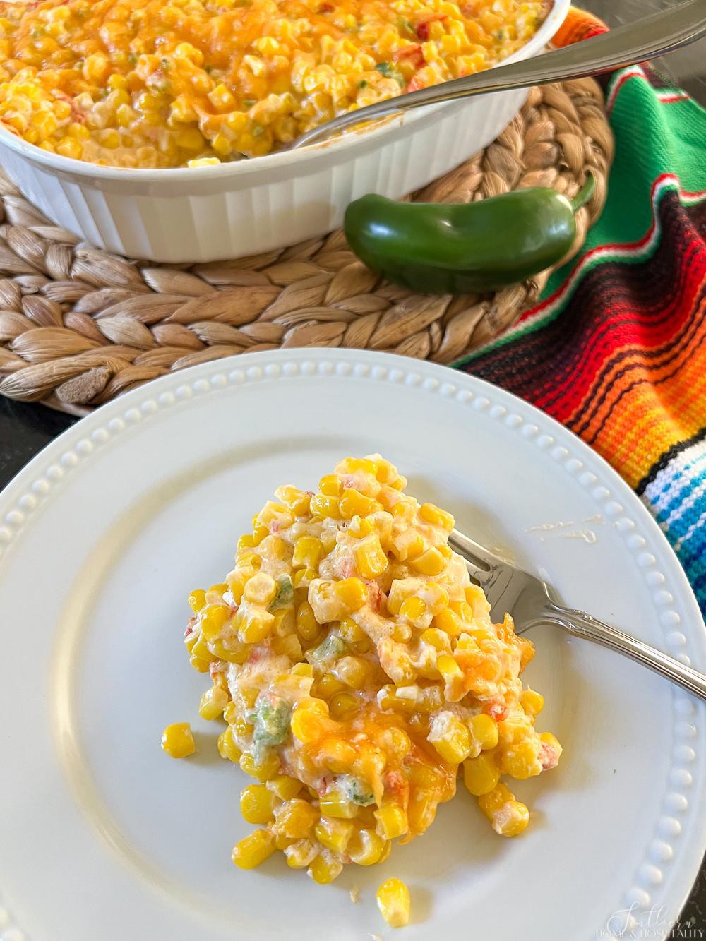 Creamy Jalapeno Corn Casserole Jimnpauladavis Copy Me That