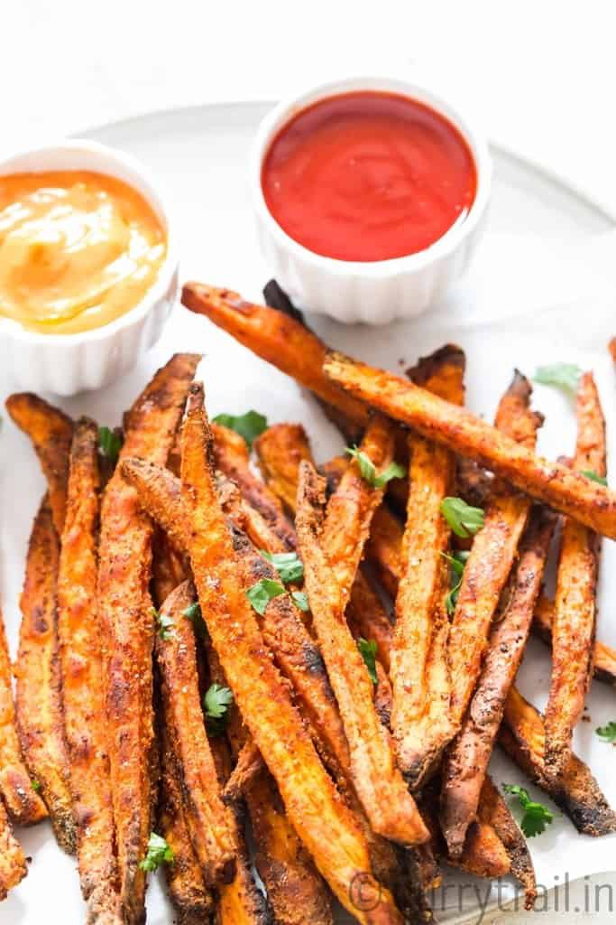 Crispy Oven Baked Sweet Potato Fries | Shadowrider | Copy Me That