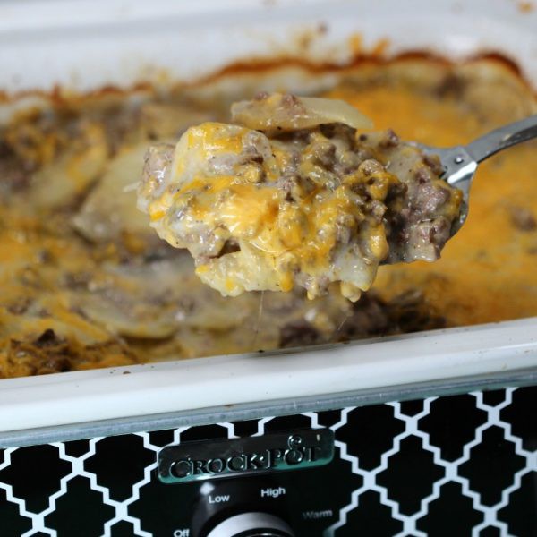 Crock Pot Hamburger Potato Casserole