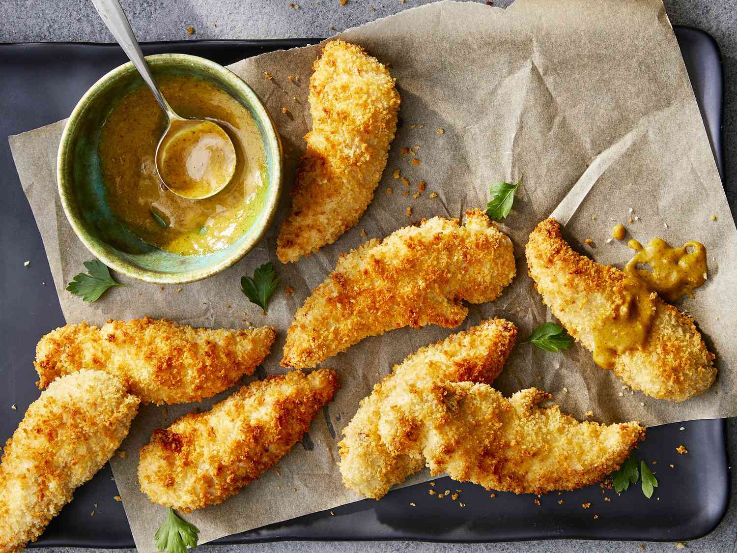 Crumbed Chicken Tenderloins Air Fried Maryannedon Copy Me That