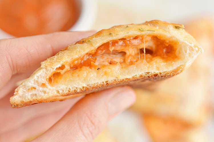 Easy Cheesy Homemade Pizza Pockets Nicole Russell Copy Me That