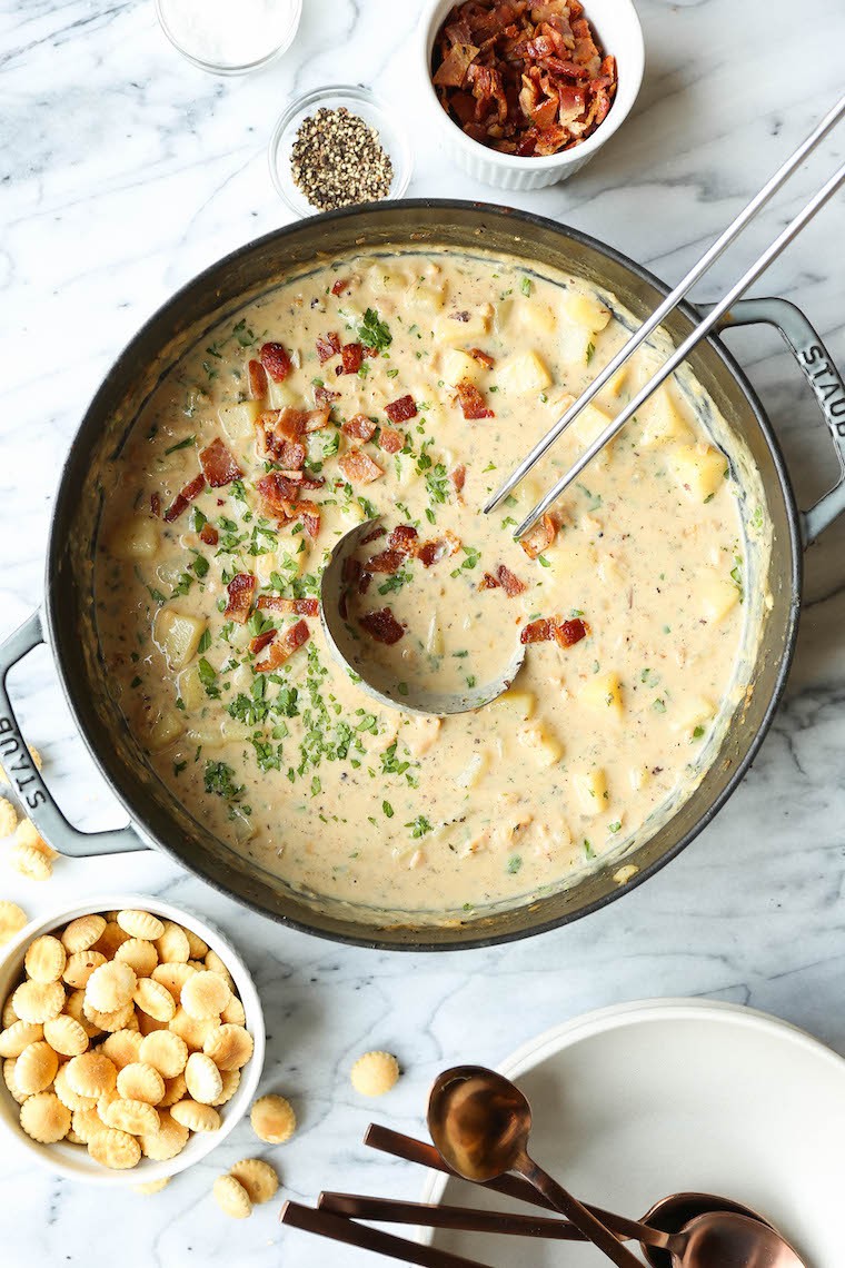 Easy Clam Chowder | Danielle Clements | Copy Me That