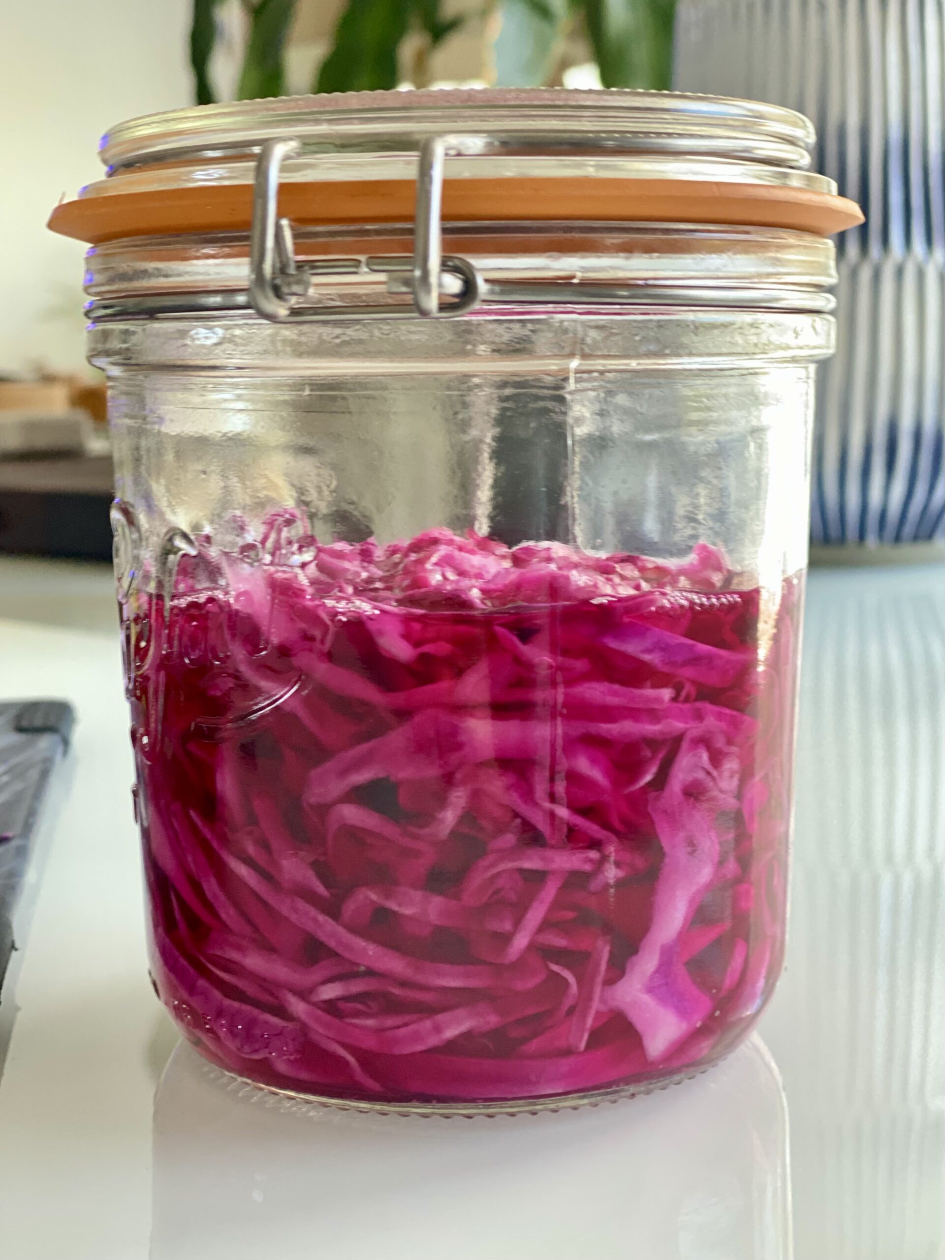 Easy Pickled Red Cabbage | CherylCM | Copy Me That