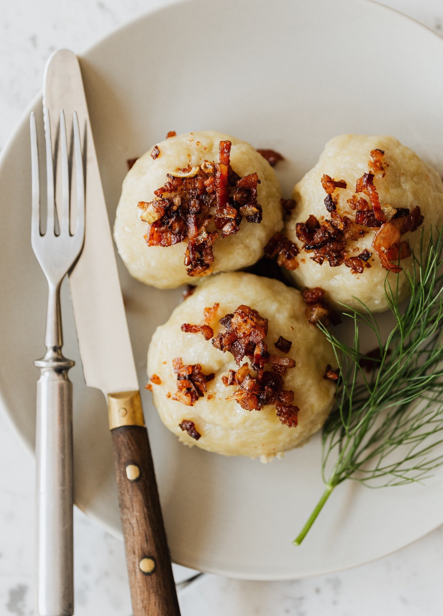 Easy Potato Dumplings with Bacon Jean Vaiata Aue Copy Me That