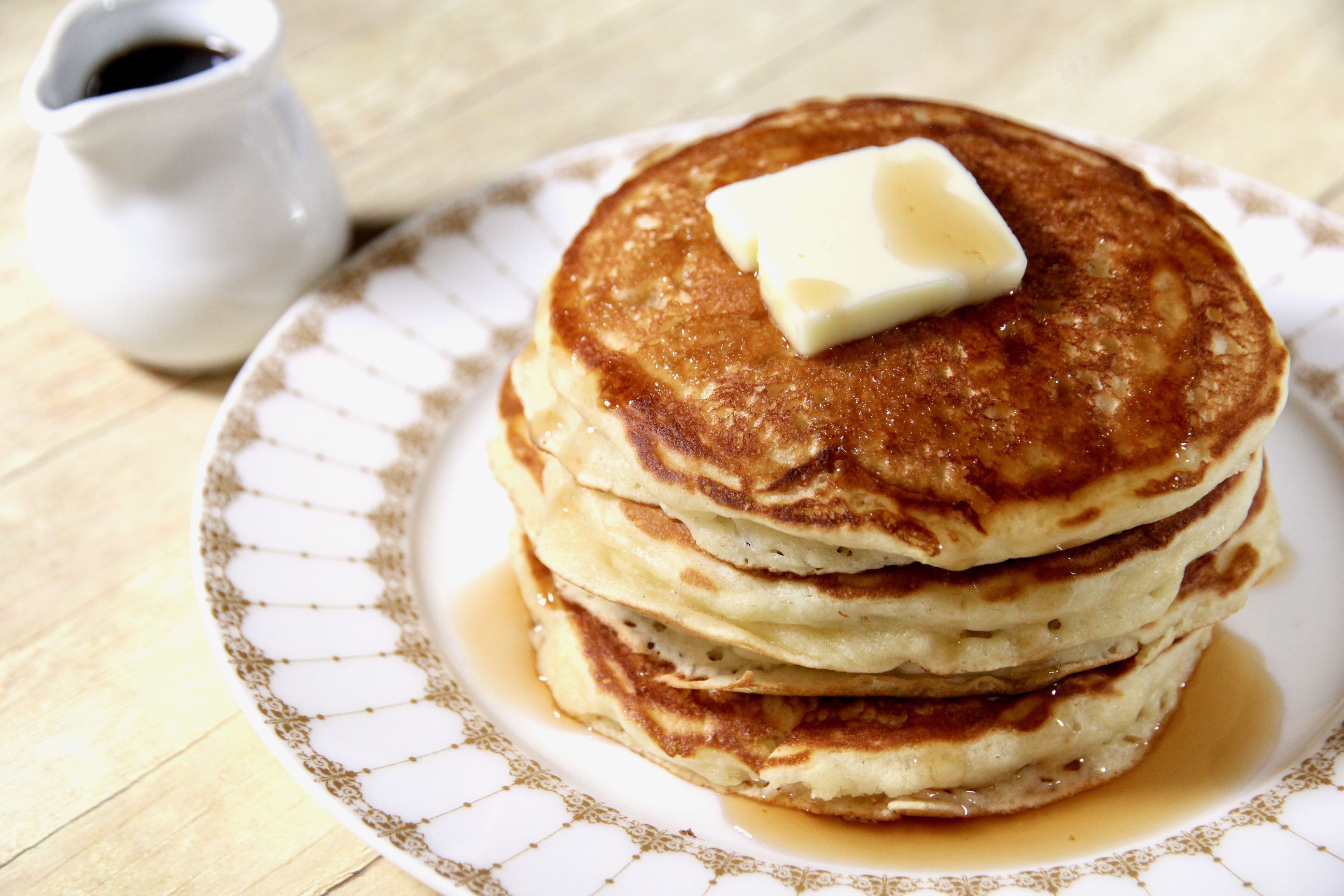 Fluffy Maple Buttermilk Pancakes Cheryl T Copy Me That 3476