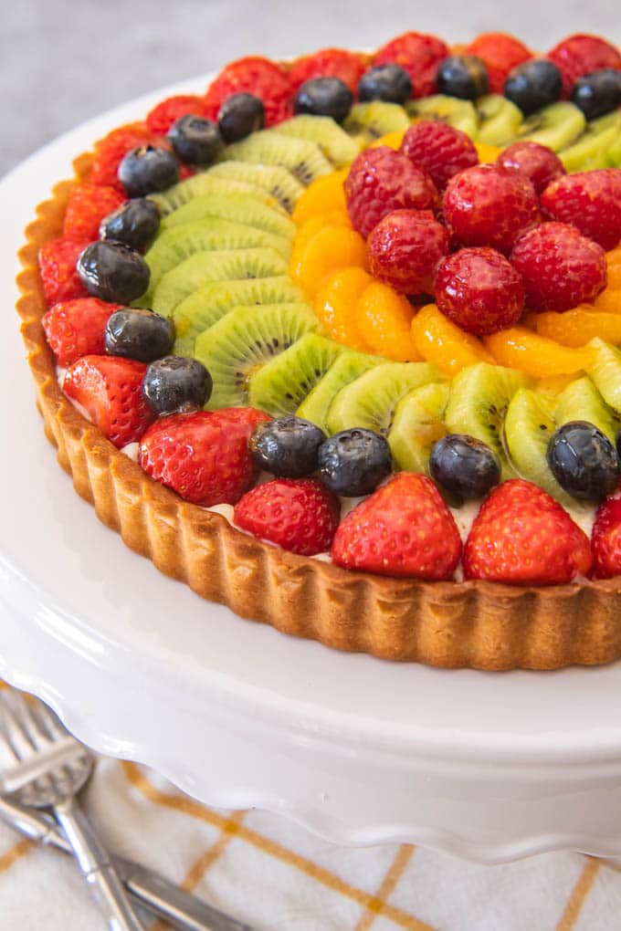 fruit tart cake