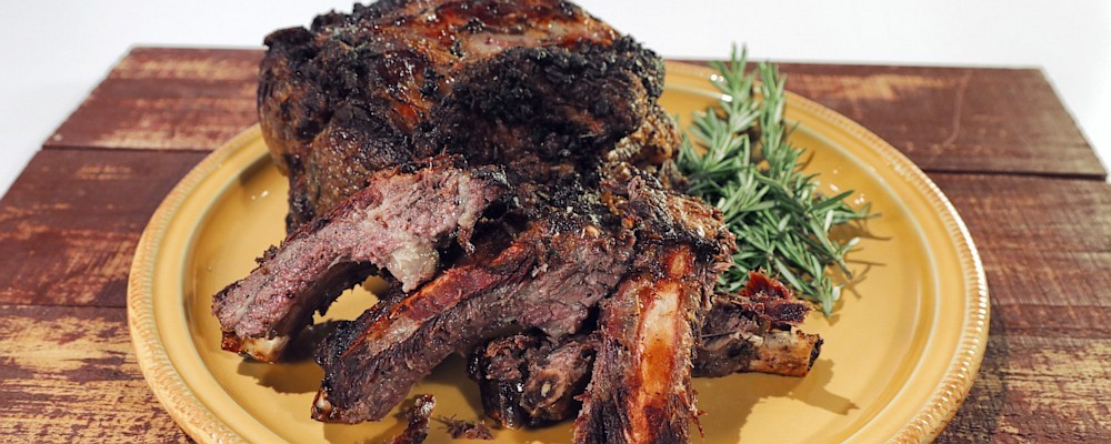 Herb-Crusted Standing Rib Roast - Circulon Cookware