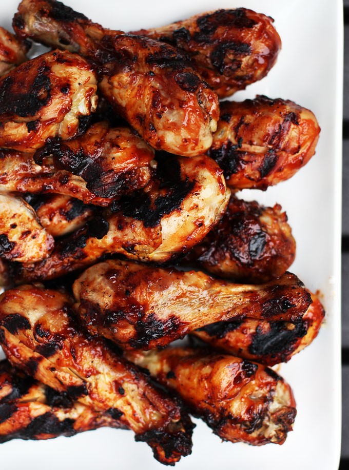 Grilled Barbecued Chicken Legs Recipe . Kitchen Explorers . Pbs Parents ...