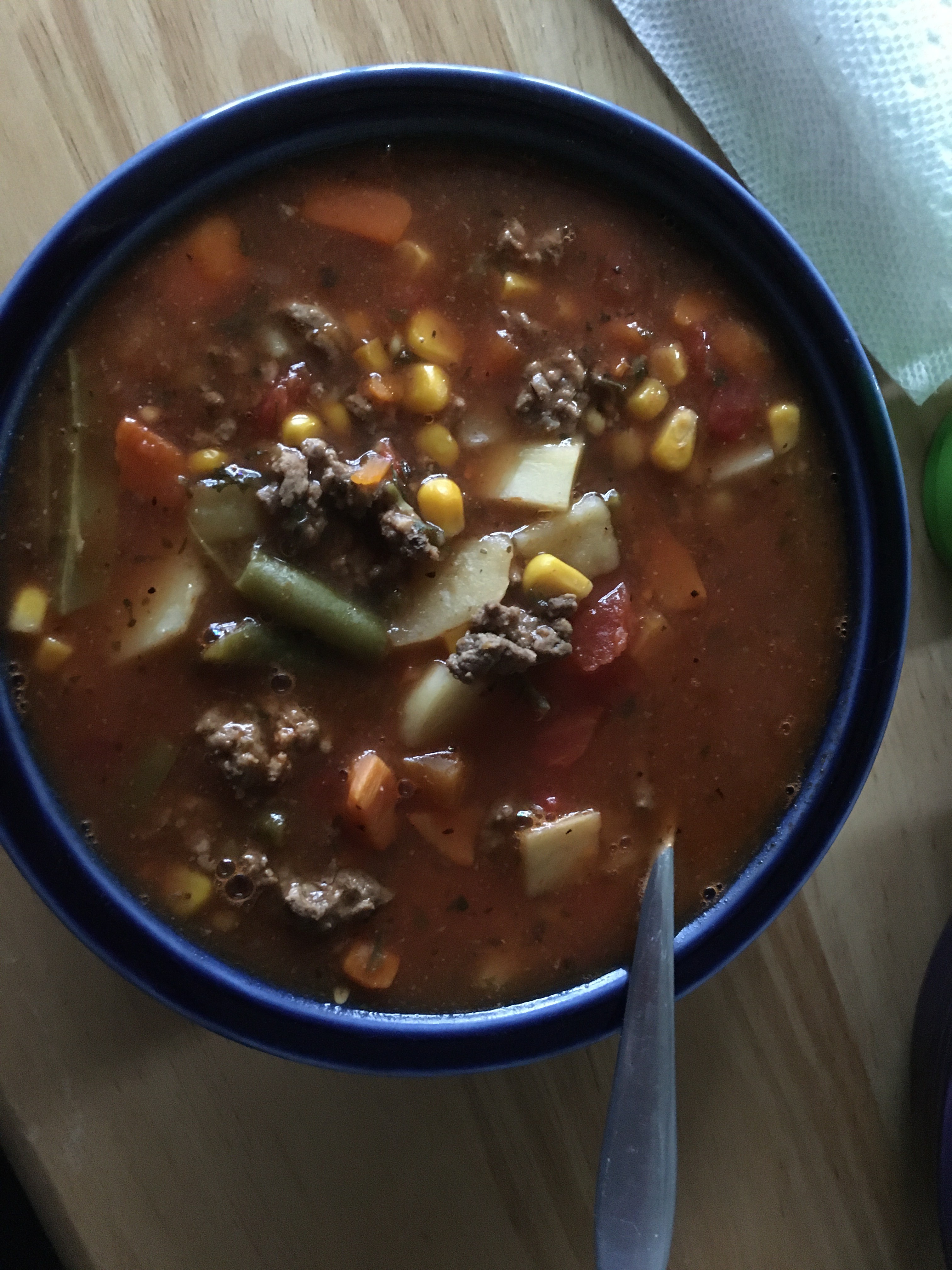 Hearty Crockpot Cowboy Soup | Joann Sarullo Brendler | Copy Me That
