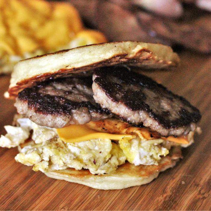 HeyGriddles Breakfast Sandwich - Hey Grill, Hey