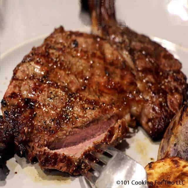 How to Grill a Ribeye Steak On a Gas Grill | Sandra Soriano Antonucci