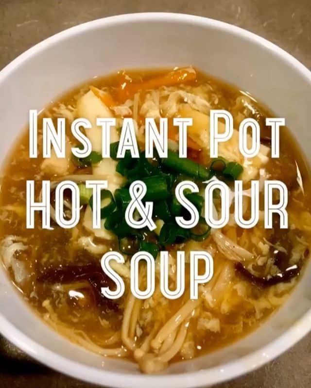 Instant Pot Hot n Sour Soup | copyshaunnathat | Copy Me That