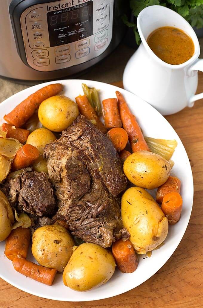 Instant Pot Simple Pot Roast | LadyJMayo | Copy Me That